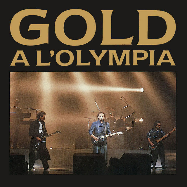 jaquette album Gold à l'Olympia
